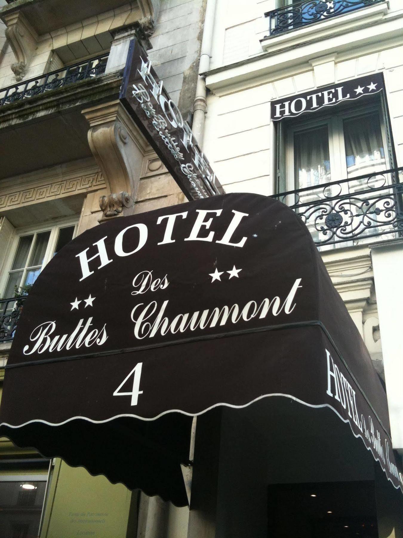 Hotel Des Buttes Chaumont Paříž Exteriér fotografie